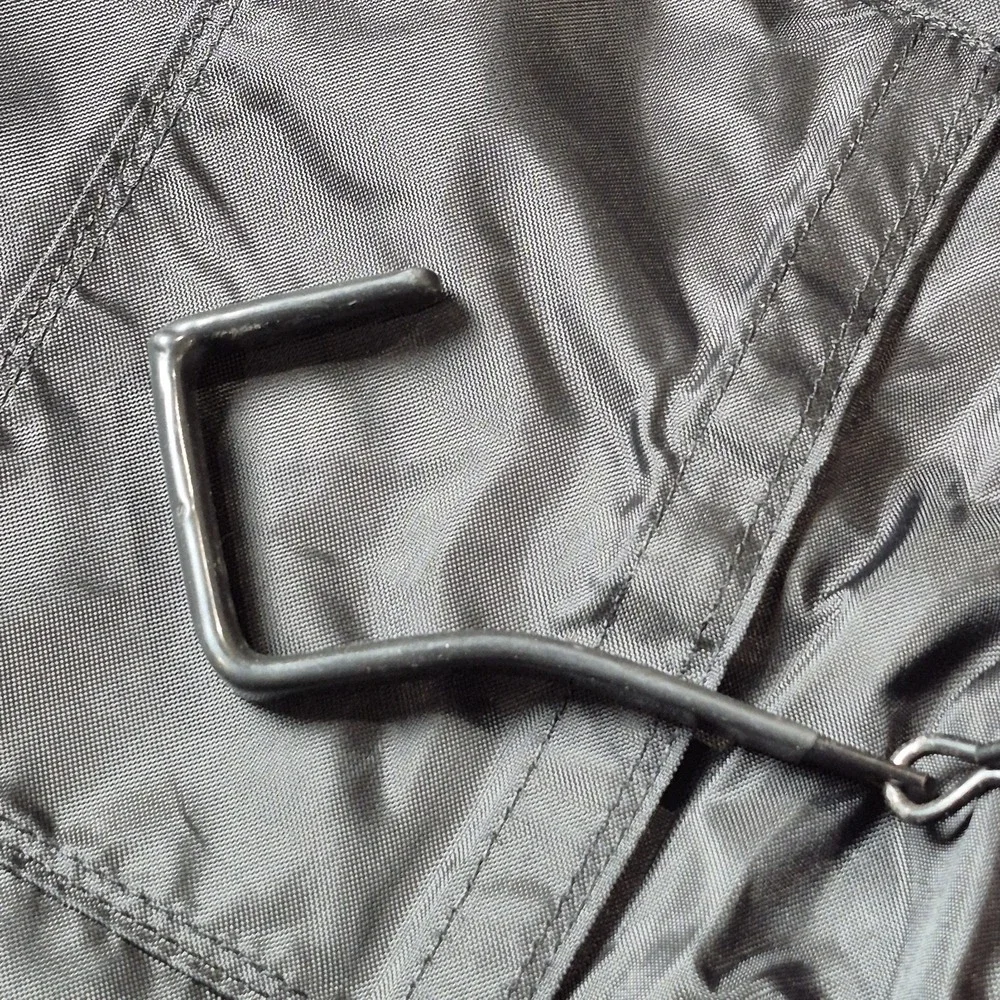 Adidas Leather Garment Bag Black Travel Suit Carrier Hanging‎ Business Luggage